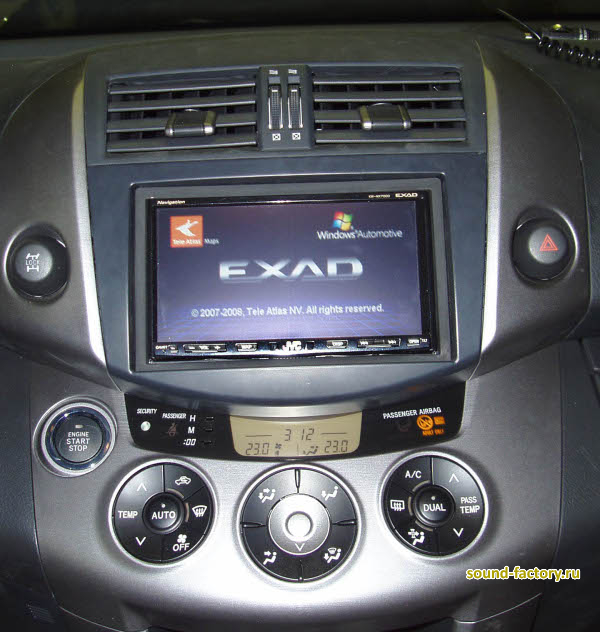Уставновка: Автомагнитола в Toyota RAV 4 Установка: Автомагнитола в Toyota RAV 4
